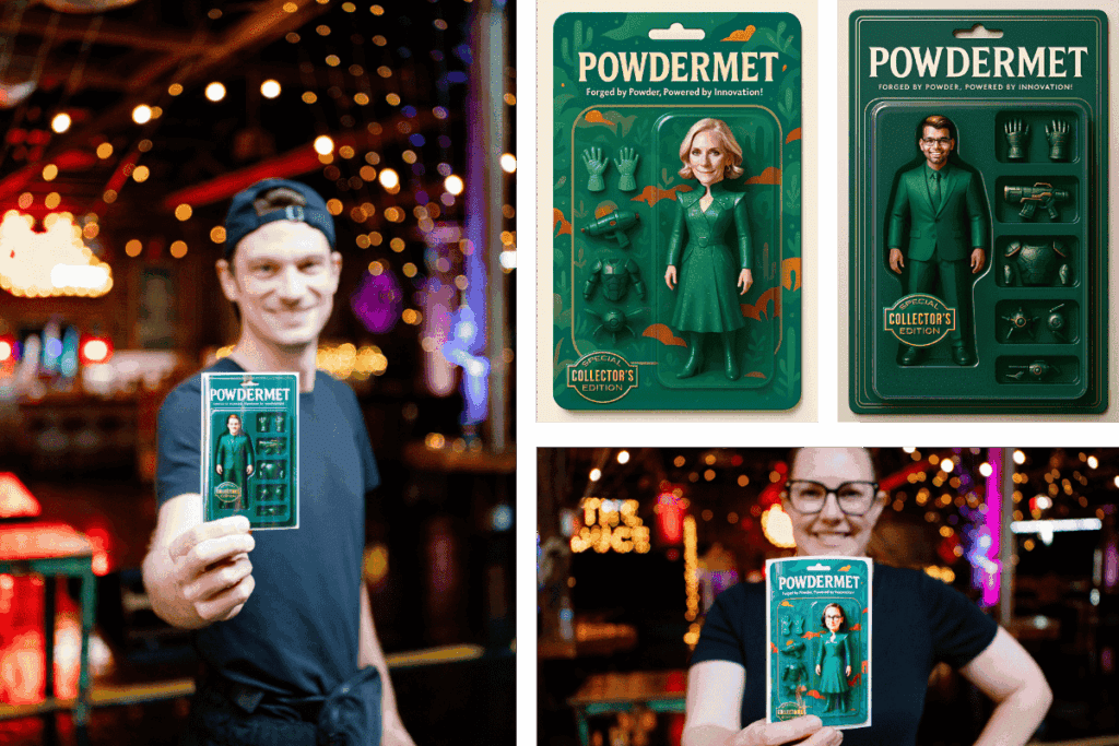 Custom ChatGPT Action Figure AI Photo Booth Portraits at The Duce in Phoenix, Arizona – Magic AI Photo Booth Rental for Corporate Events